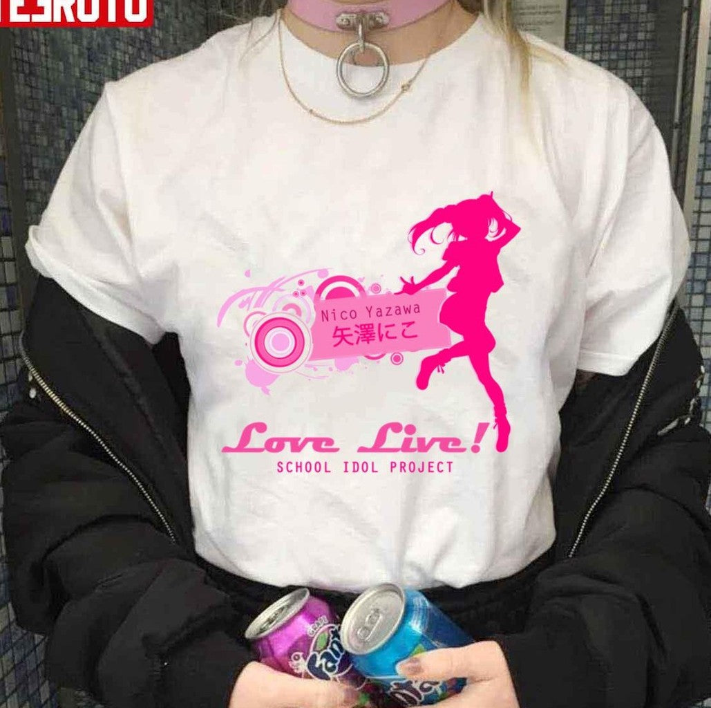 Nico Yazawa Love Live! School Idol Project Silhouette Unisex T-Shirt - T-Shirt, Sweatshirt, Hoodie