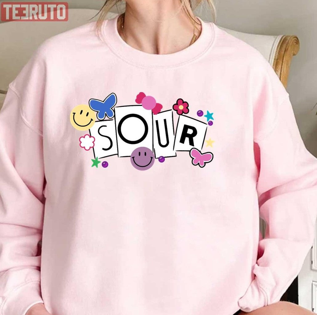 Olivia Rodrigo Sour Logo Unisex Sweatshirt - T-Shirt, Sweatshirt, Hoodie