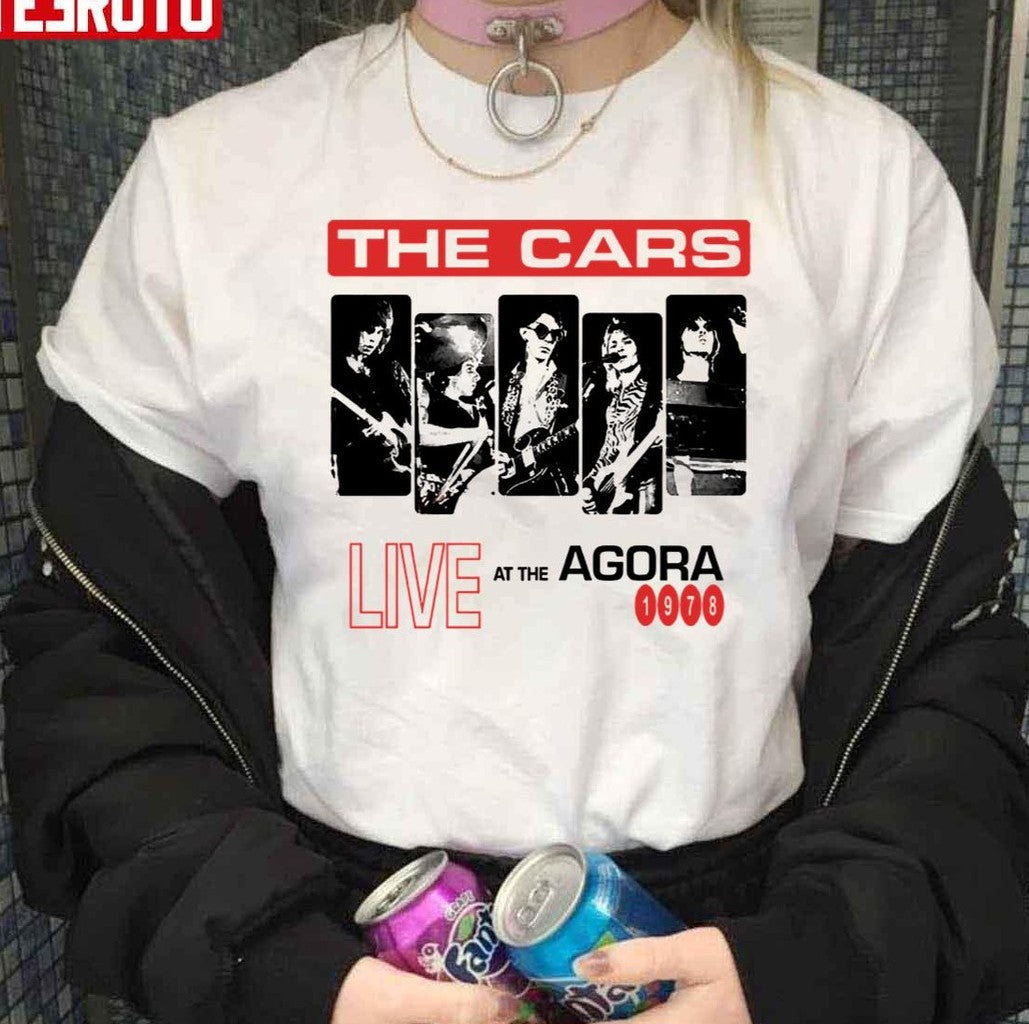 Panorama The Cars Live At Agora Unisex T-Shirt - T-Shirt, Sweatshirt, Hoodie