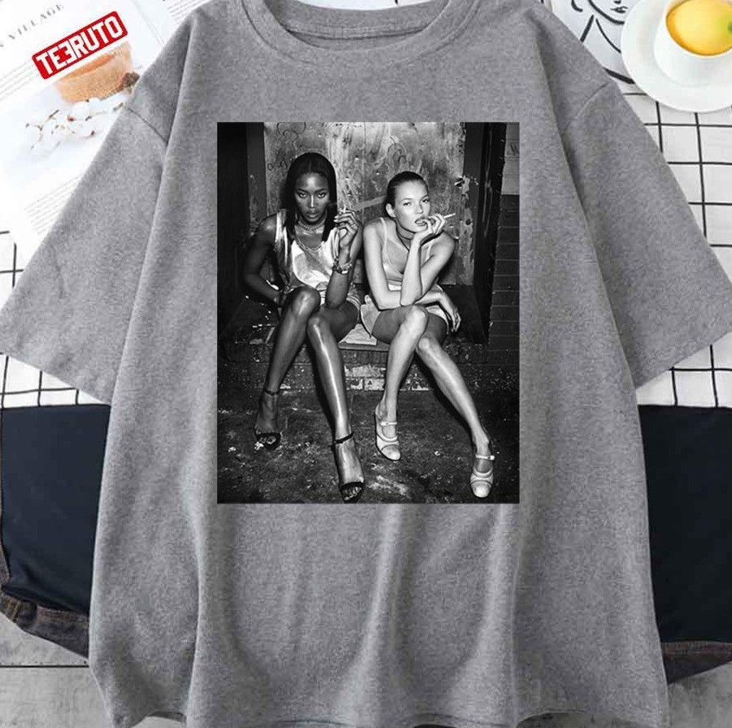 Naomi And Kate Moss Pic Unisex T-Shirt - T-Shirt, Sweatshirt, Hoodie