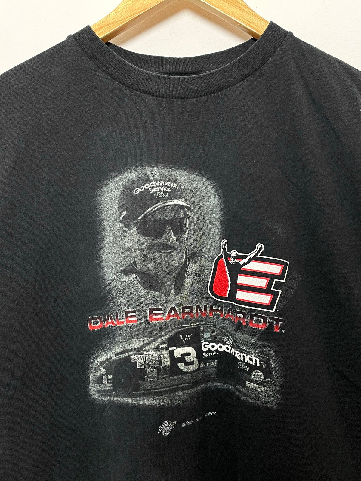 Vintage 1990s Dale Earnhardt Nascar Number Racing - Adult & Kids T-Shirts, Sweatshirts & Hoodies apparel design preview 2