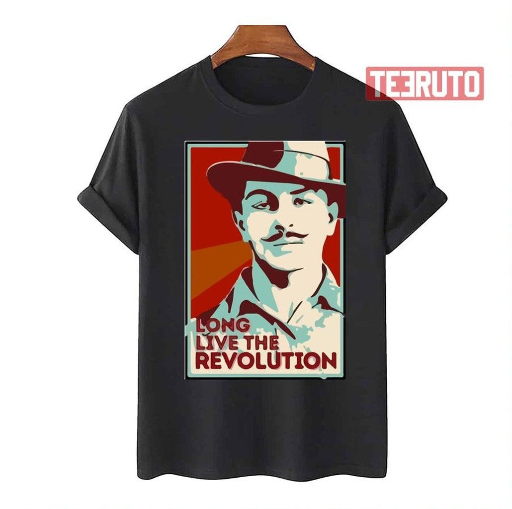 Shaheed Bhagat Singh Revolution Unisex T-Shirt - T-Shirt, Sweatshirt, Hoodie