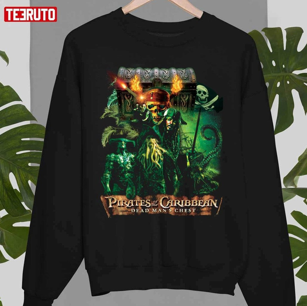 Pirates Of The Carribean Vintage Bootleg Style Unisex Sweatshirt - T-Shirt, Sweatshirt, Hoodie