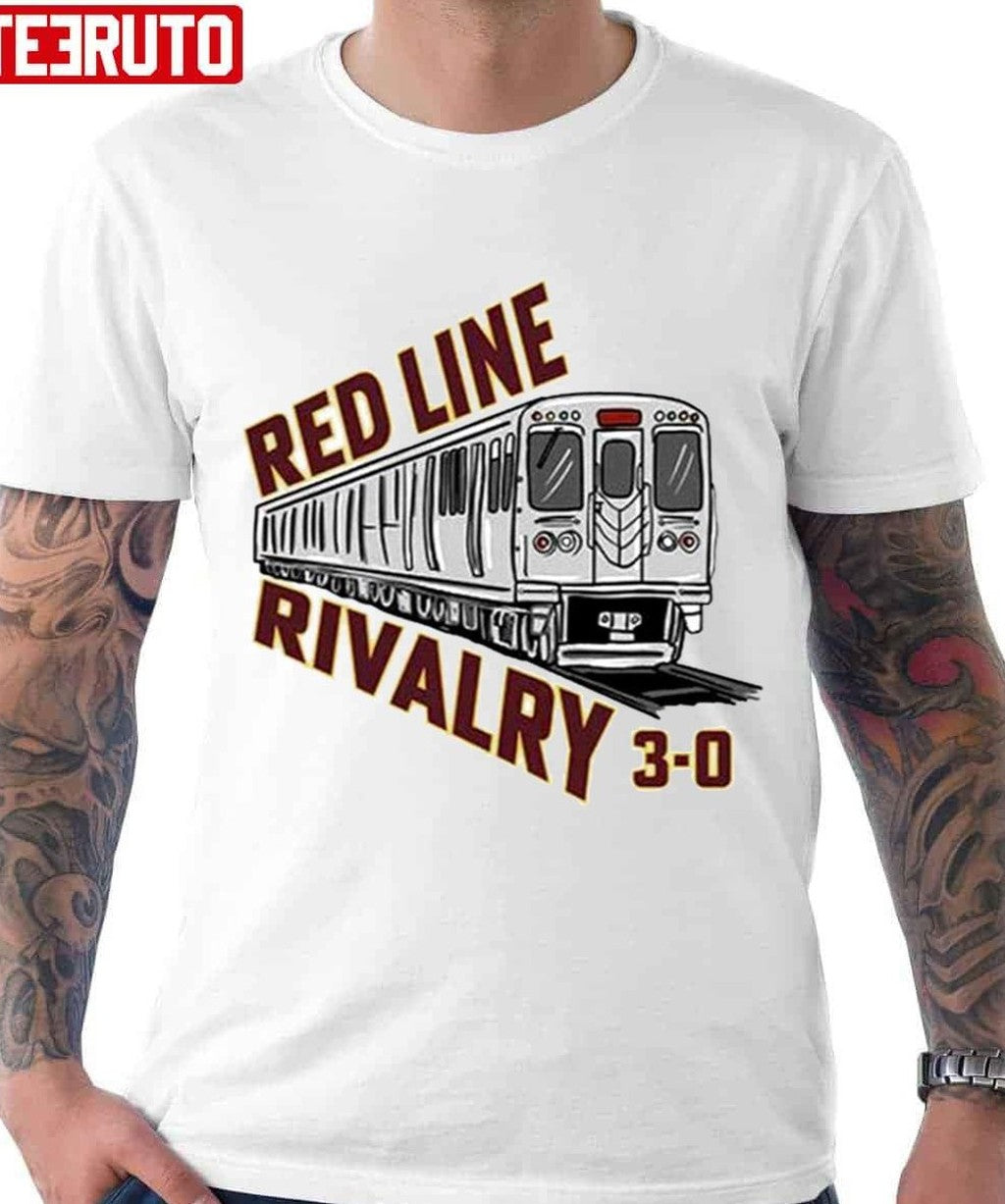 Red Line Rivalry 3-0 Unisex T-Shirt - T-Shirt, Sweatshirt, Hoodie