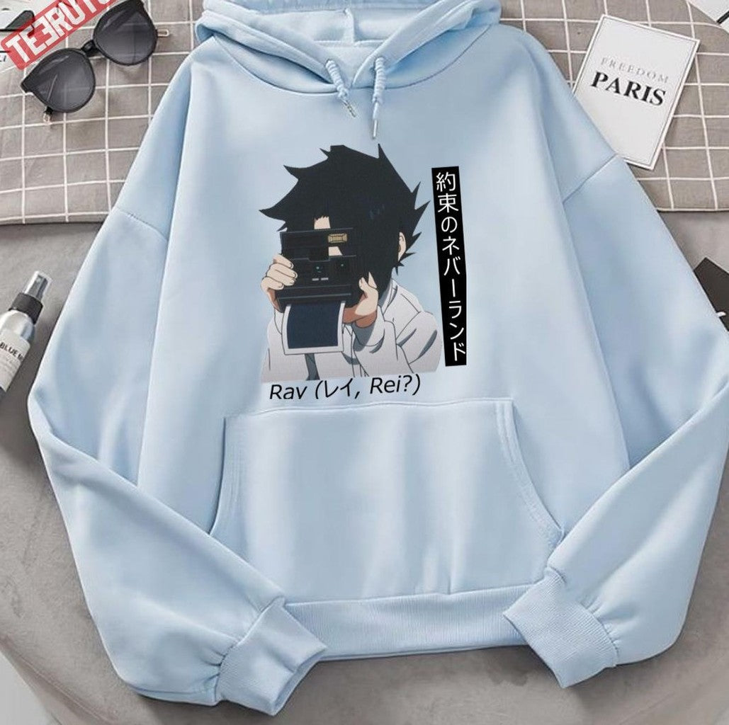 Photographer The Promised Neverland Ray Unisex Hoodie - T-Shirt, Sweatshirt, Hoodie