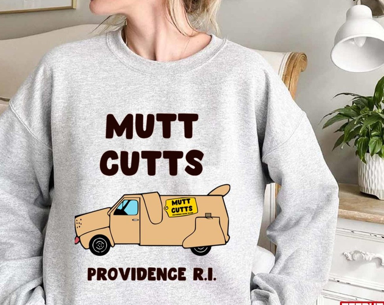 Mutts Cutts Providence R.I. Dumb And Dumberer Unisex Sweatshirt - T-Shirt, Sweatshirt, Hoodie
