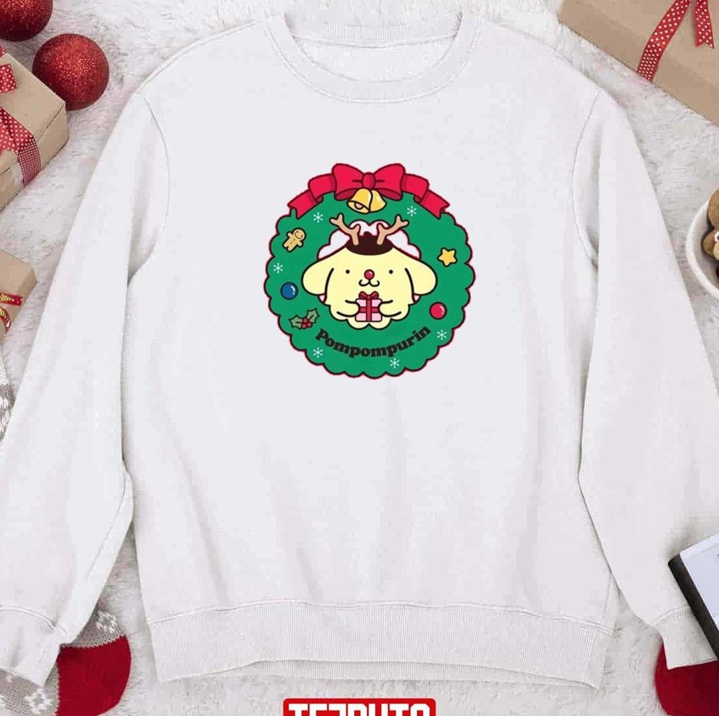 Pompompurin Reindeer 2023 Christmas Unisex Sweatshirt - T-Shirt, Sweatshirt, Hoodie