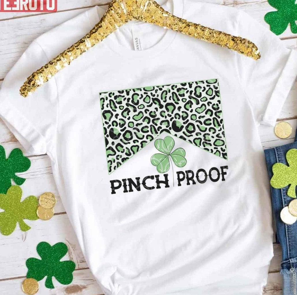 Pinch Proof Green Leopard Unisex T-Shirt - T-Shirt, Sweatshirt, Hoodie