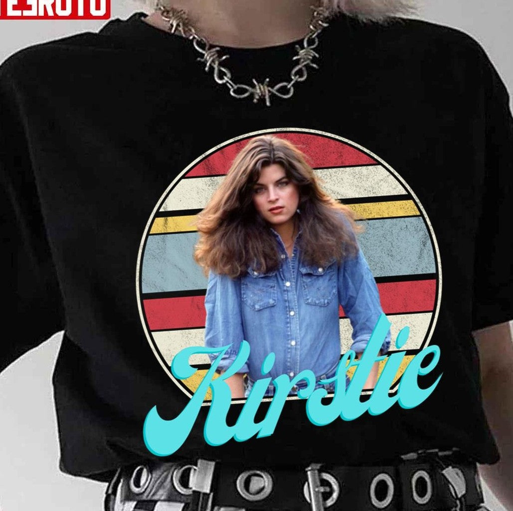 Rip 90s Design Kirstie Alley Unisex T-Shirt - T-Shirt, Sweatshirt, Hoodie