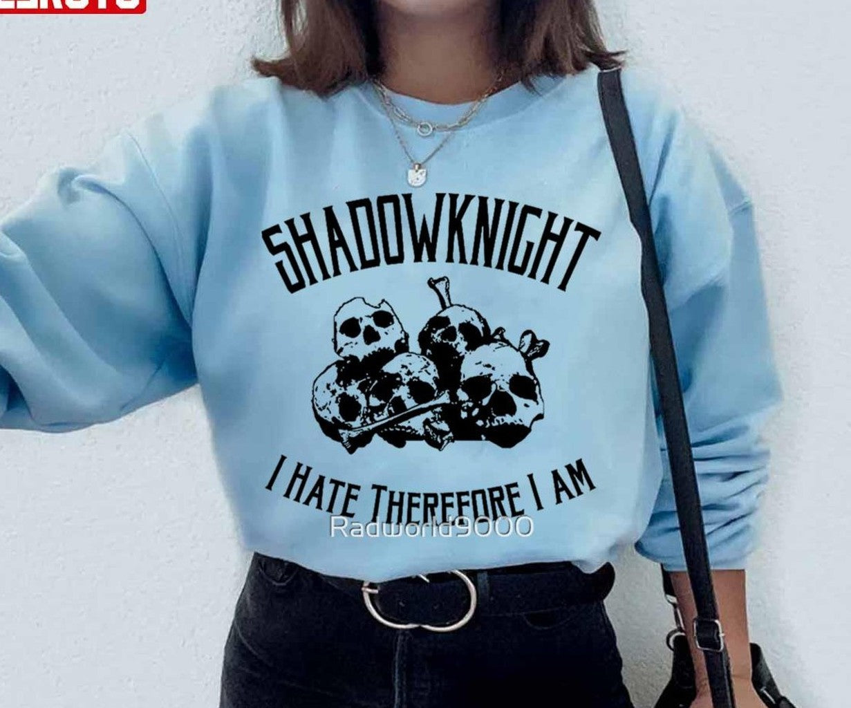 Shadowknight Skull Art Everquest 2 Unisex Sweatshirt - T-Shirt, Sweatshirt, Hoodie