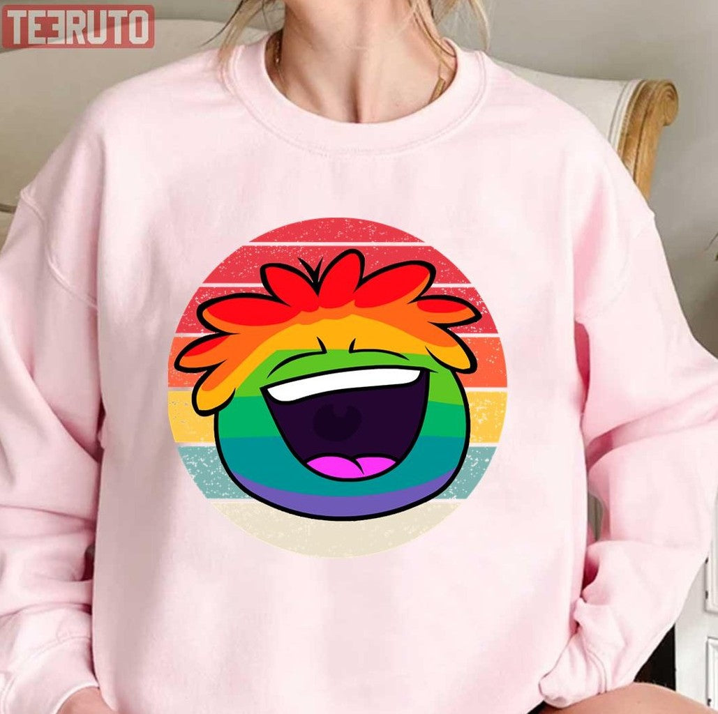 Puffle Rainbow Unisex T-Shirt - T-Shirt, Sweatshirt, Hoodie