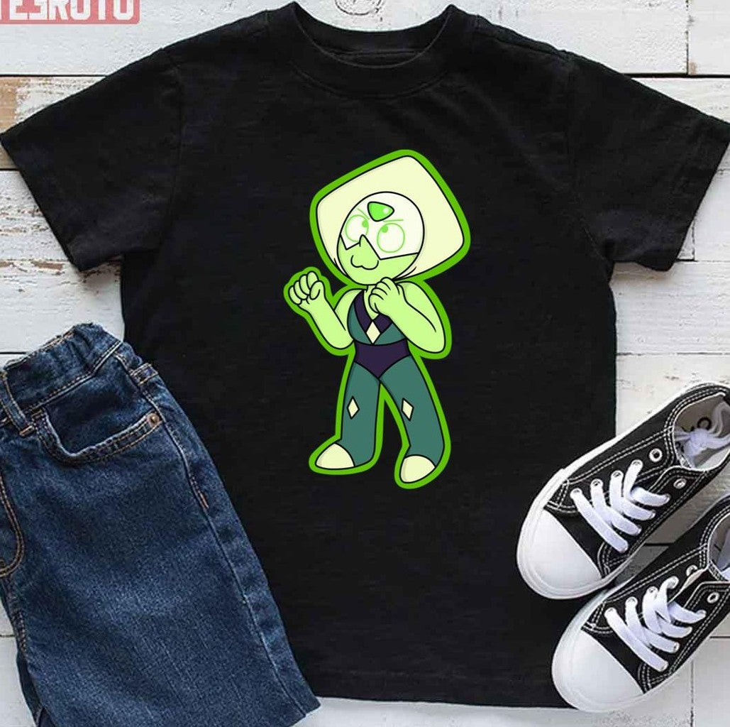 Peridot Cute Face Steven Universe Unisex T-Shirt - T-Shirt, Sweatshirt, Hoodie