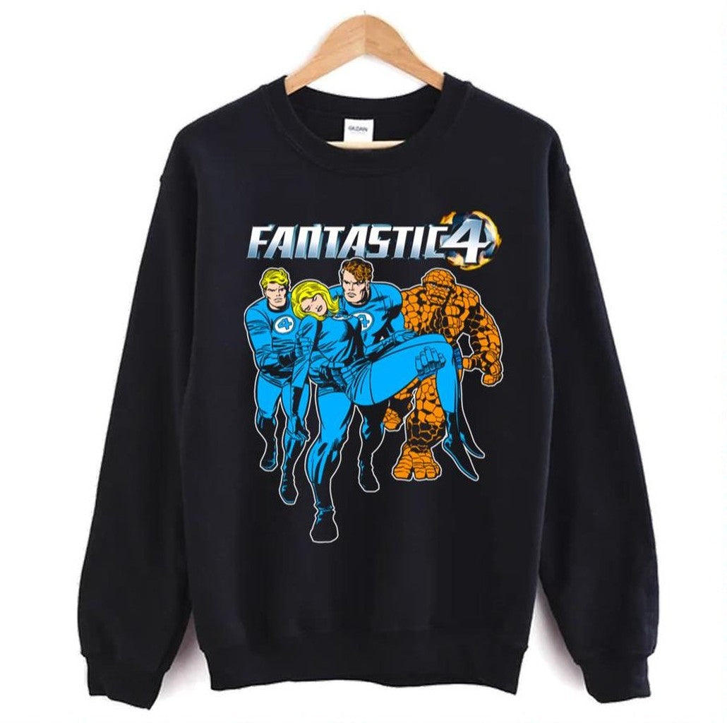 Quick And Dirty Fantasic Four Unisex Sweatshirt - T-Shirt, Sweatshirt, Hoodie