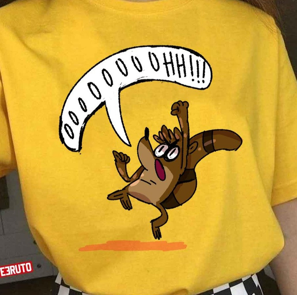 Rigby Oohh In Regular Show Unisex T-Shirt - T-Shirt, Sweatshirt, Hoodie