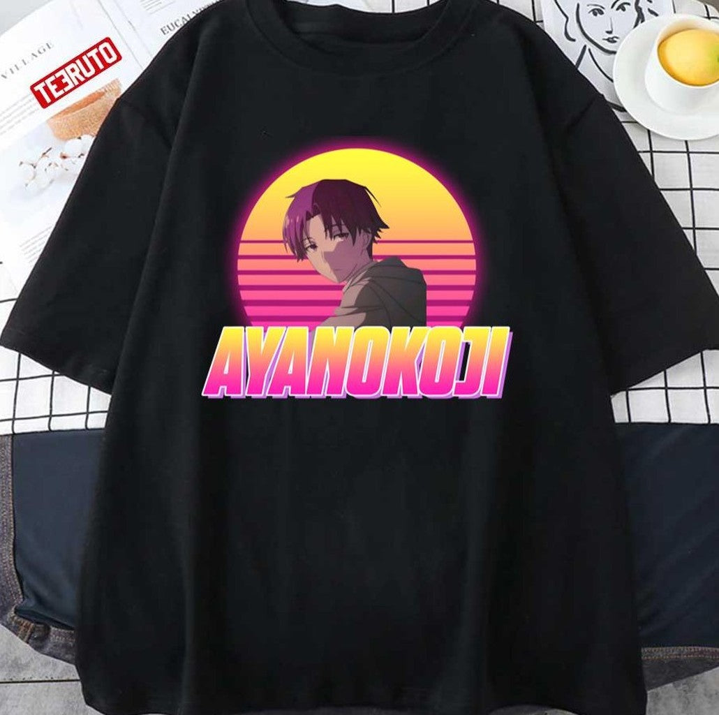 Neon Art Kiyotaka Ayanokoji Classroom Of The Elite Unisex T-Shirt - T-Shirt, Sweatshirt, Hoodie