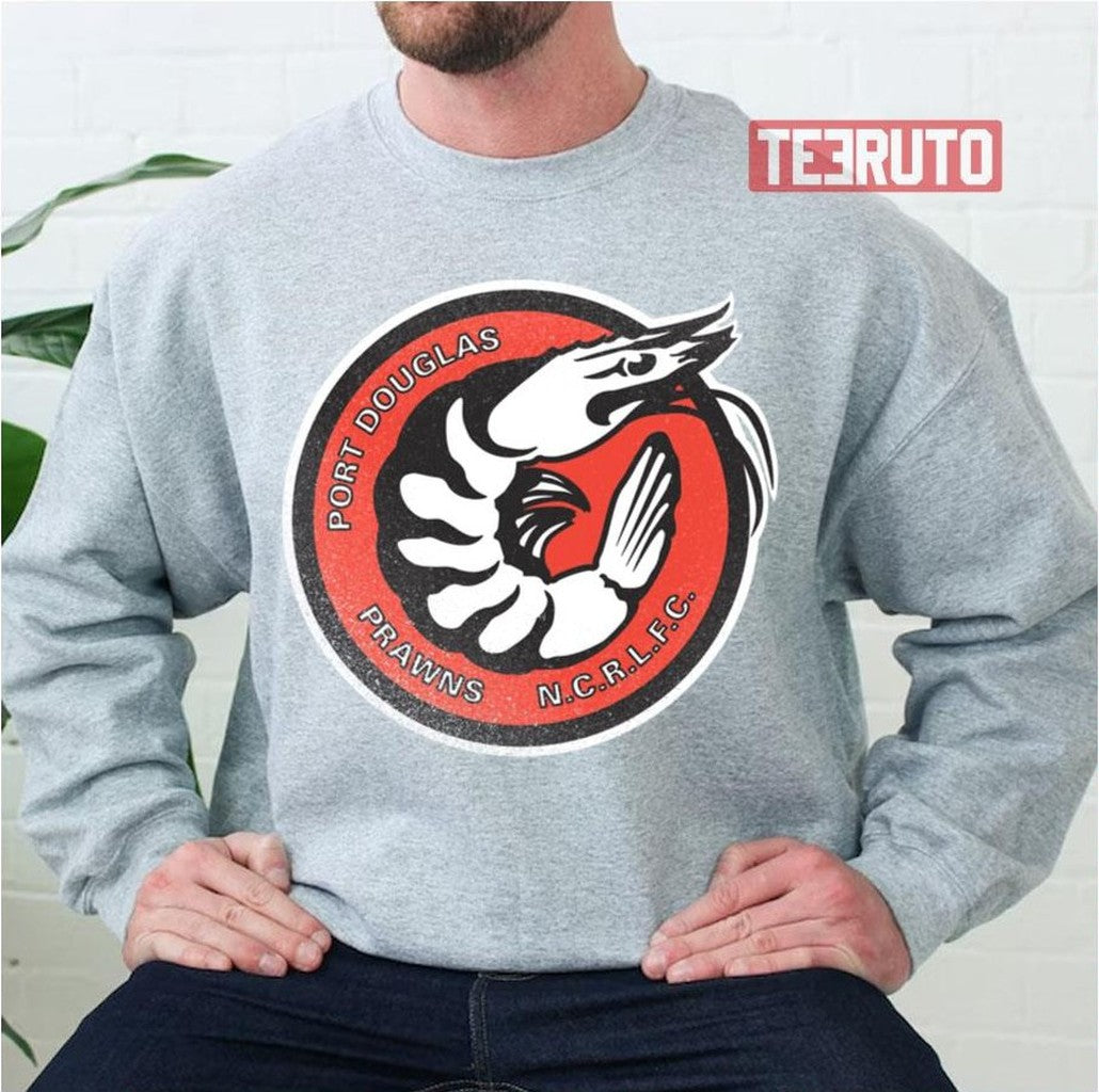 Port Douglas Prawns Footy Club Unisex Sweatshirt - T-Shirt, Sweatshirt, Hoodie