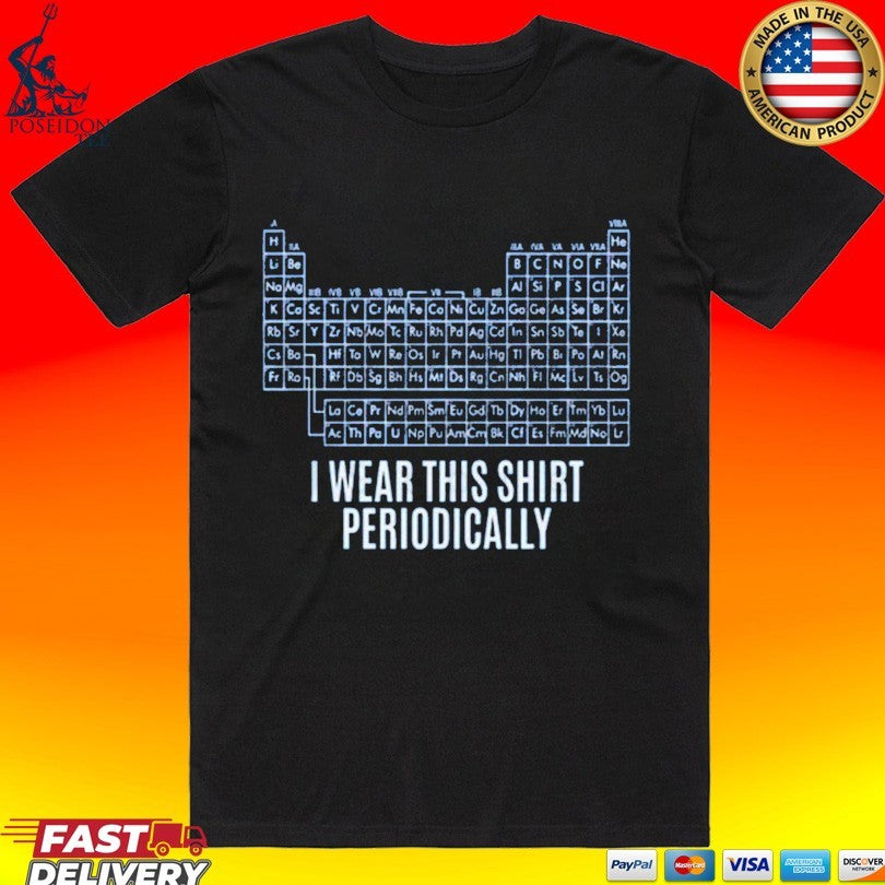 Dr. Grace I Wear This T-shirt Periodically T-shirt Unisex T-shirt, Sweatshirt, Hoodie, Long Sleeve Tee - T-Shirt, Sweatshirt, Hoodie
