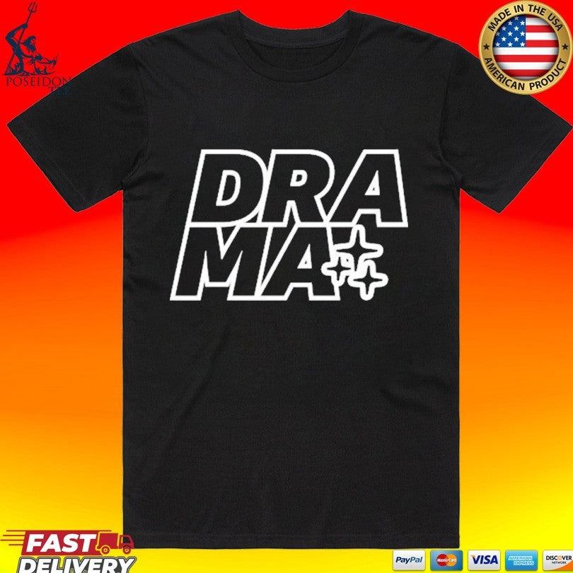 Drama Call Outline 3sta Stack T-shirt Unisex T-shirt, Sweatshirt, Hoodie, Long Sleeve Tee - T-Shirt, Sweatshirt, Hoodie