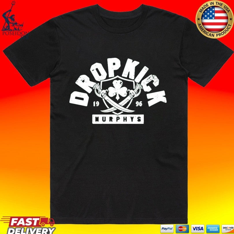 Dropkick Murphys Bruin Badge 1996 T-shirt Unisex T-shirt, Sweatshirt, Hoodie, Long Sleeve Tee - T-Shirt, Sweatshirt, Hoodie