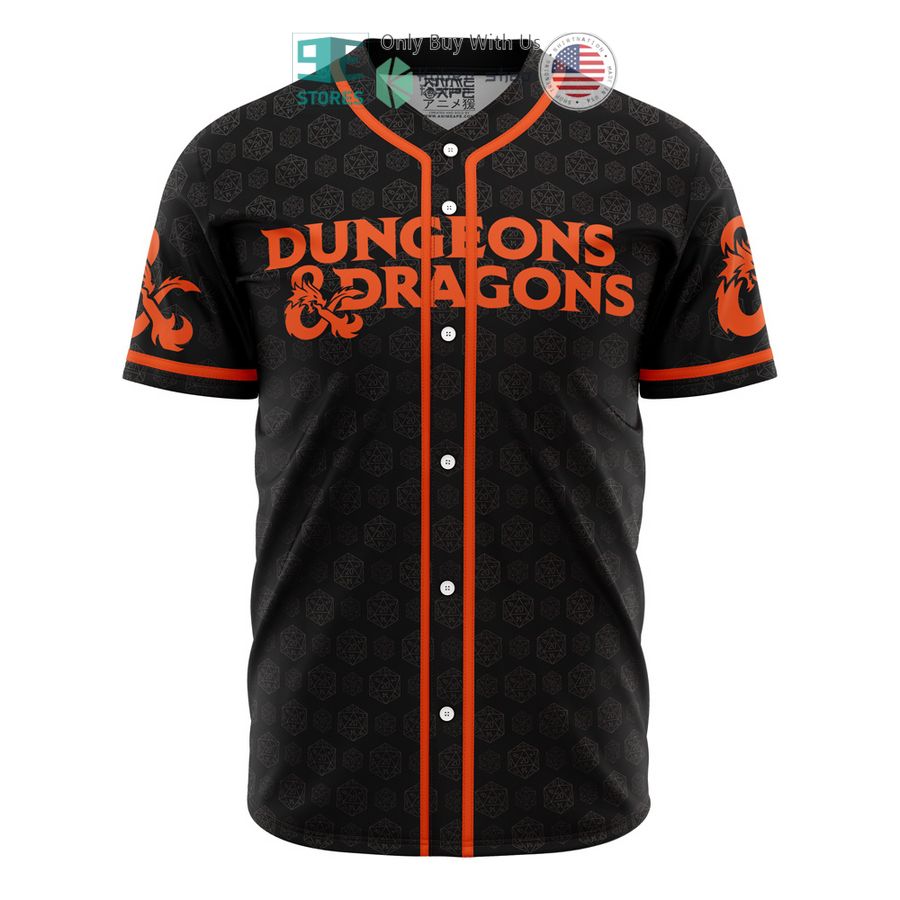 BEST Dungeons & Dragons Baseball Jersey baseball jersey product view 1