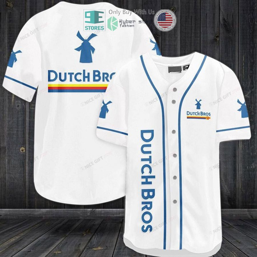 BEST Dutch Bros Coffee logo Baseball Jersey baseball jersey product view 1