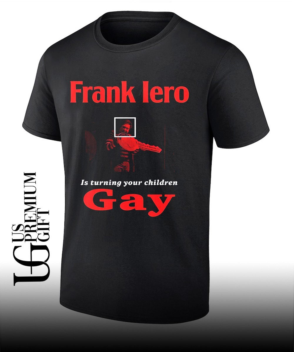 Frank Iero Is turning your children Gay shirt Unisex T-shirt, Sweatshirt, Hoodie, Long Sleeve Tee - T-Shirt, Sweatshirt, Hoodie