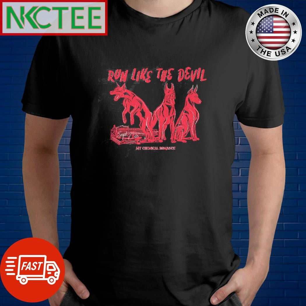 eejit gherkin run like the devil my chemical romance shirt Unisex T-shirt, Sweatshirt, Hoodie, Long Sleeve Tee - T-Shirt, Sweatshirt, Hoodie