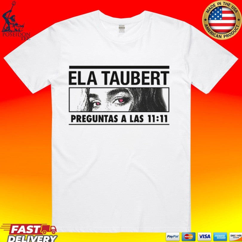 Ela Taubert Preguntas A Las 11 11 Album T-shirt Unisex T-shirt, Sweatshirt, Hoodie, Long Sleeve Tee - T-Shirt, Sweatshirt, Hoodie