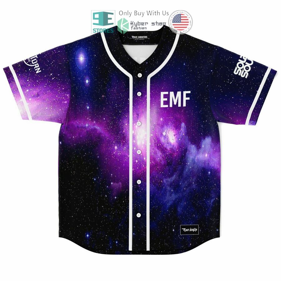 BEST Elements logo galaxy Baseball Jersey baseball jersey product view 1