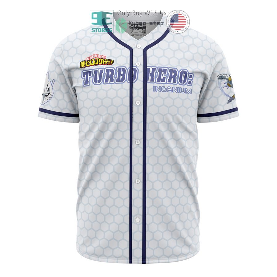 BEST Engine Ida Tenya My Hero Academia Baseball Jersey baseball jersey product view 1