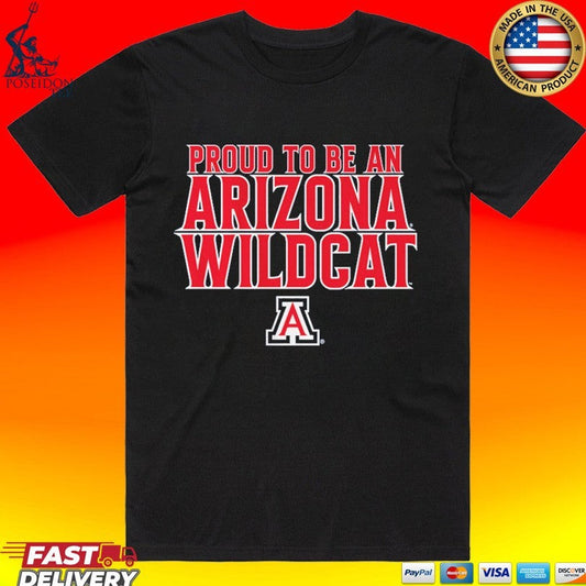 Arizona Basketball Proud To Be An Arizona Wildcat T-shirt Unisex T-shirt, Sweatshirt, Hoodie, Long Sleeve Tee - T-Shirt, Sweatshirt, Hoodie