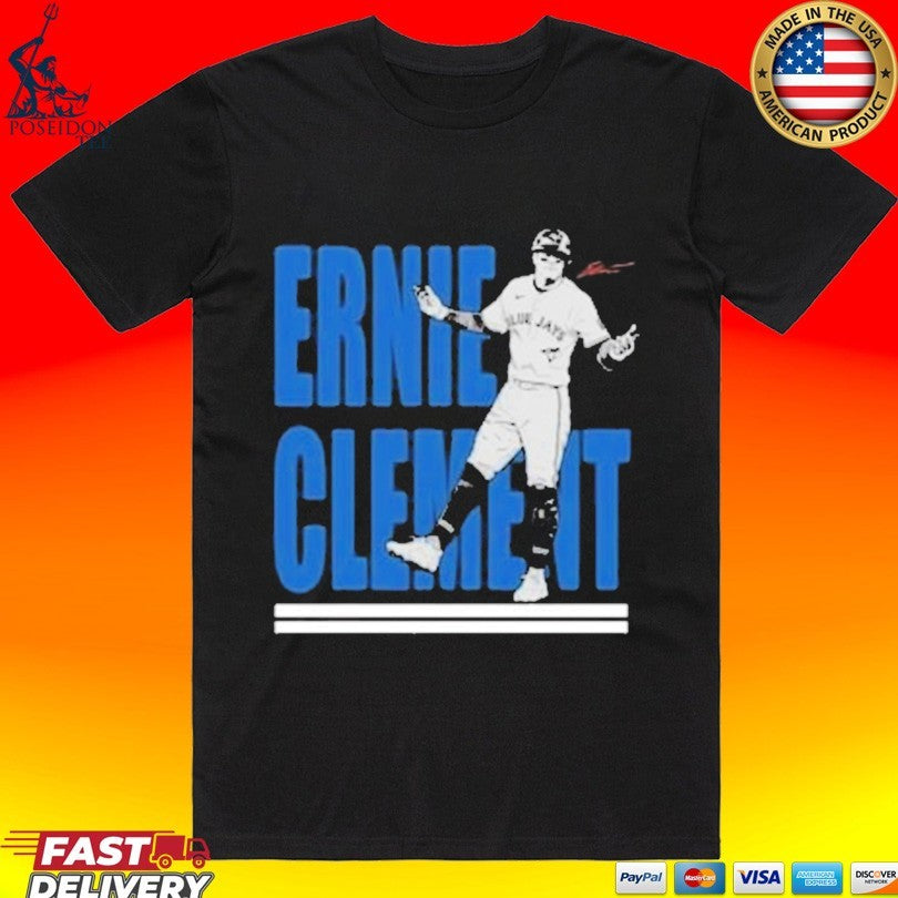 Ernie Clement Vintage T-shirt Unisex T-shirt, Sweatshirt, Hoodie, Long Sleeve Tee - T-Shirt, Sweatshirt, Hoodie