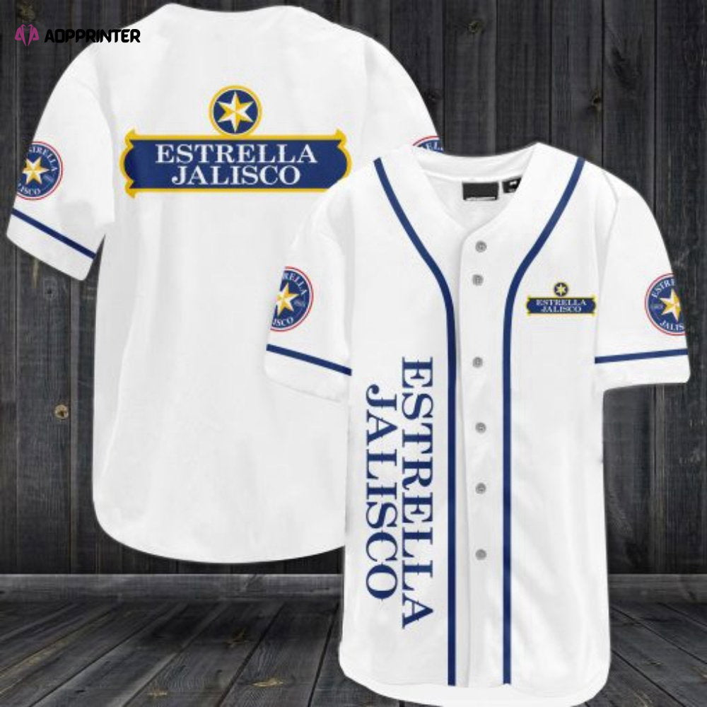 Estrella Jalisco 6k746 Baseball Jersey: Stylish & Authentic Mexican Design for Baseball Enthusiasts baseball jersey product view 1