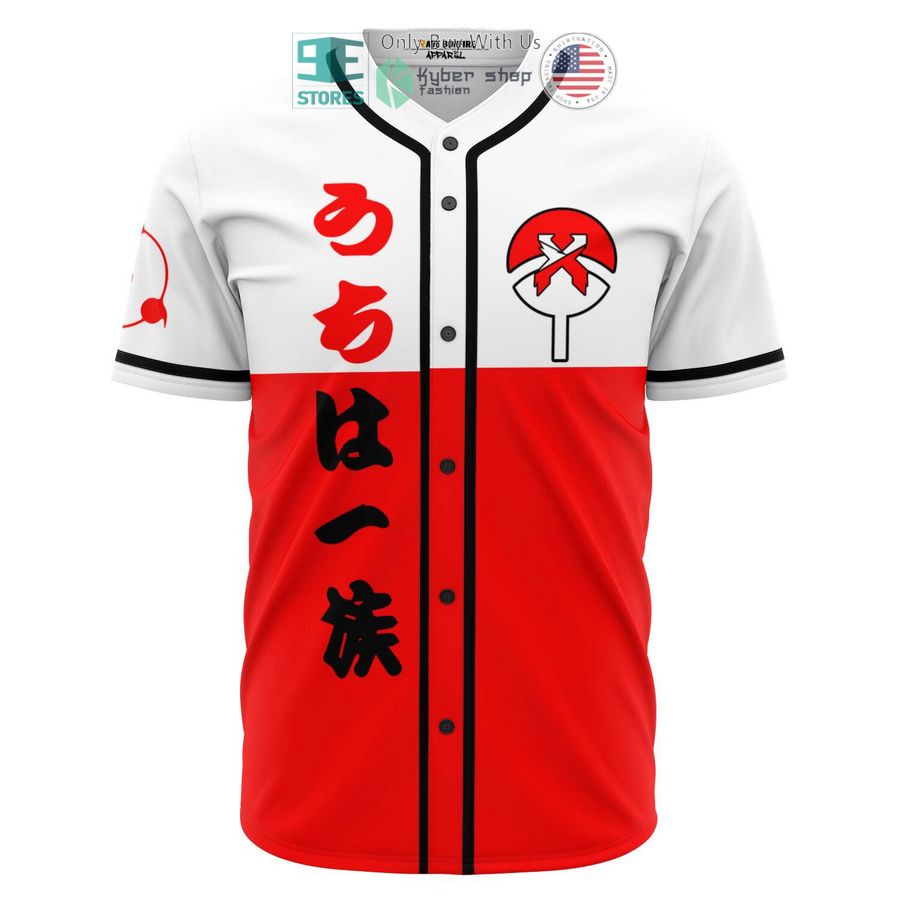 BEST Excision logo Uchiha Clan Baseball Jersey baseball jersey product view 1