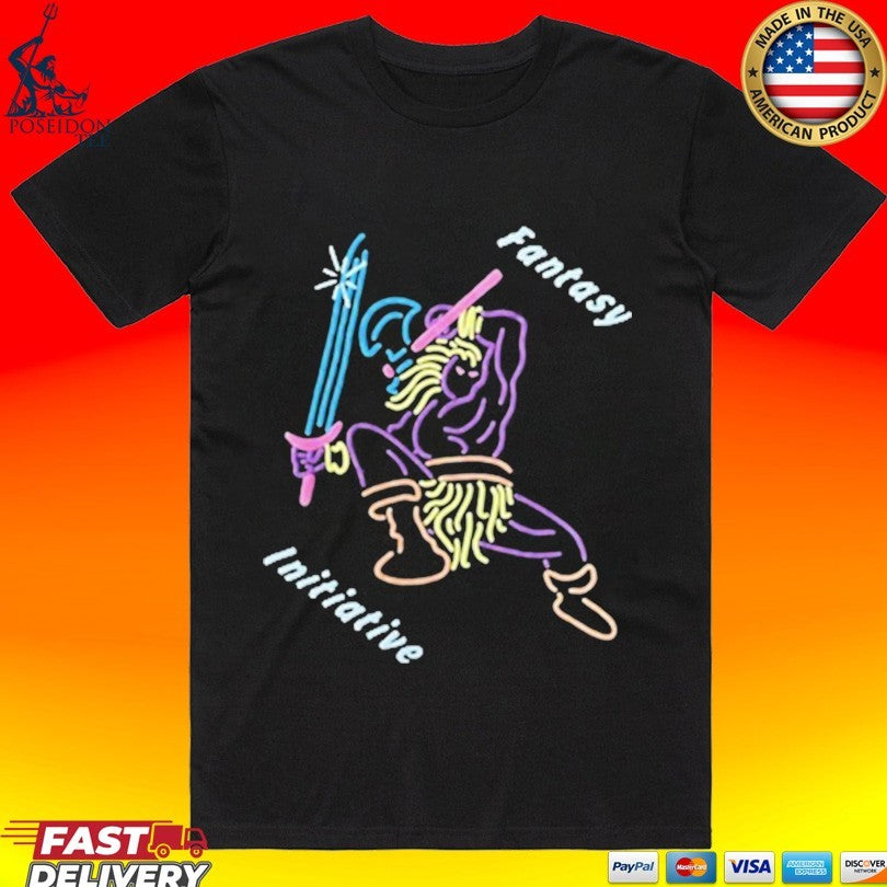 Fantasy Initiative Slash Puff Print T-shirt Unisex T-shirt, Sweatshirt, Hoodie, Long Sleeve Tee - T-Shirt, Sweatshirt, Hoodie