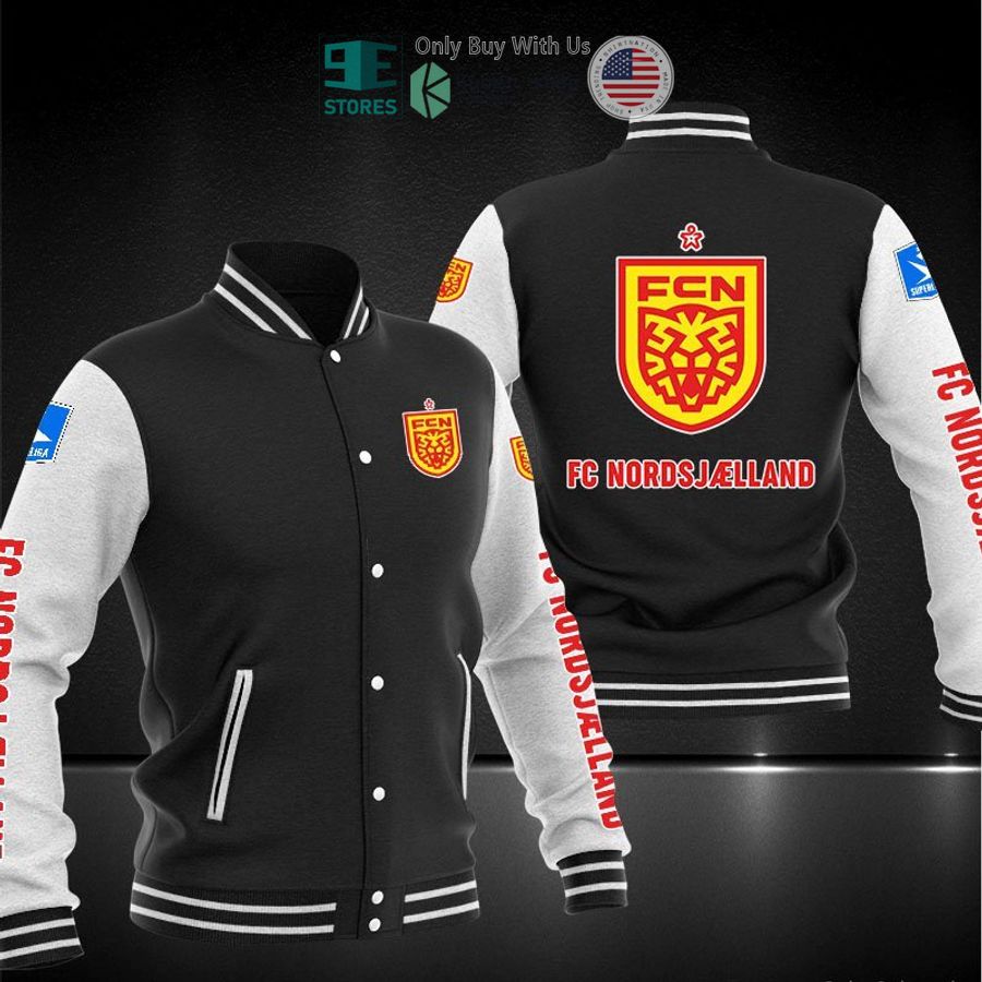 BEST FC Nordsjaelland Baseball Jacket baseball jersey product view 1