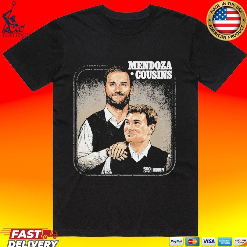 Fernando Mendoza & Kirk Cousins Las Vegas Step Brothers T-shirt Unisex T-shirt, Sweatshirt, Hoodie, Long Sleeve Tee - T-Shirt, Sweatshirt, Hoodie