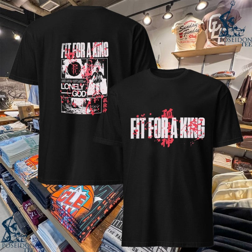 Fit For A King Lonely God Carnage T-shirt Unisex T-shirt, Sweatshirt, Hoodie, Long Sleeve Tee - T-Shirt, Sweatshirt, Hoodie