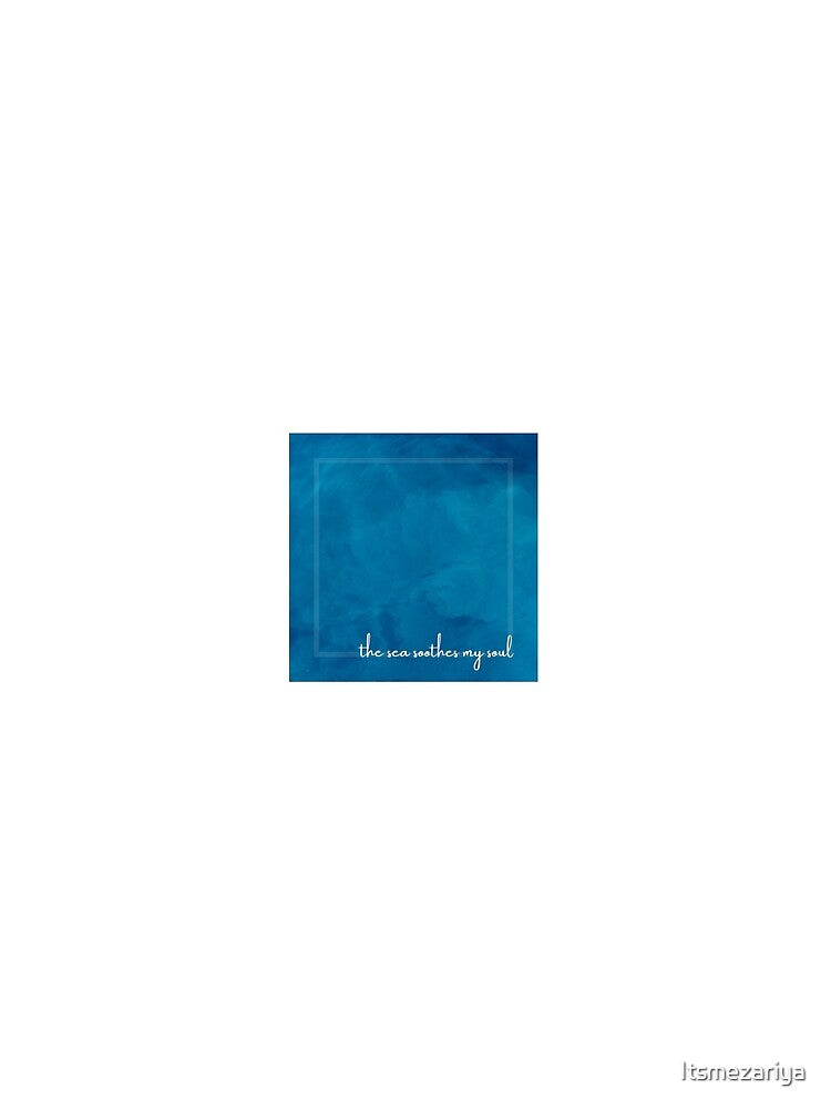 Blue Ocean Deep Sea by Itsmezariya - Adult & Kids T-Shirts, Sweatshirts & Hoodies apparel design preview 2