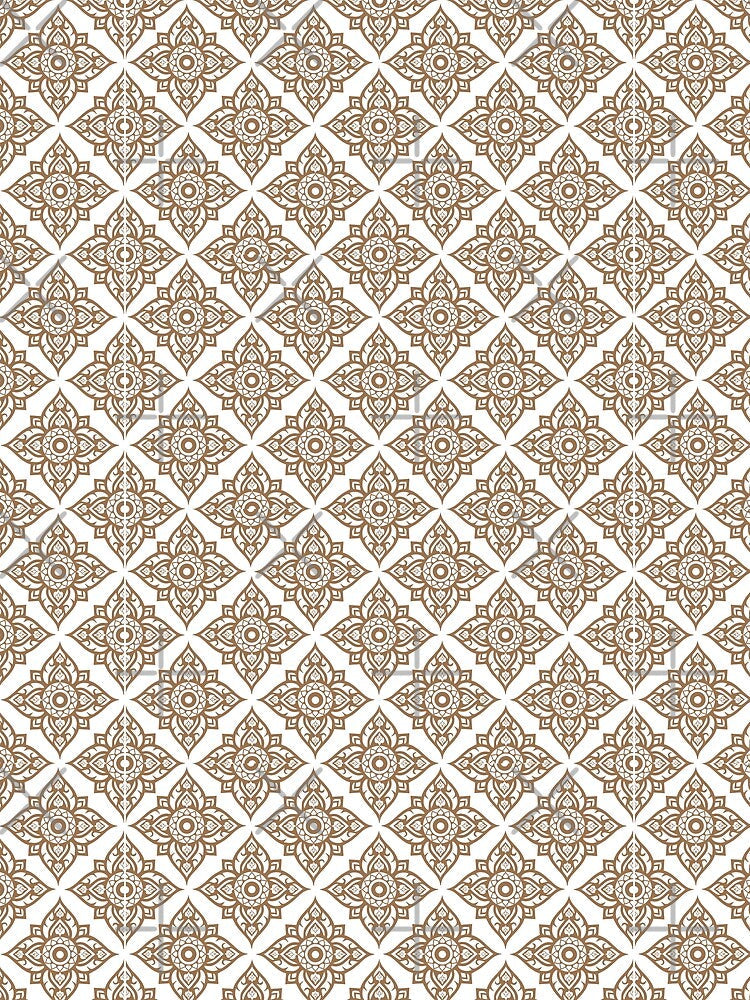 Thai pattern, golden color, fabric, bush for everyone - Adult & Kids T-Shirts, Sweatshirts & Hoodies apparel design preview 2