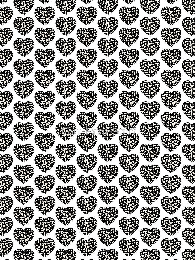 Offset Grid Small Cream Cow Patches on Black Cowhide - Adult & Kids T-Shirts, Sweatshirts & Hoodies apparel design preview 2