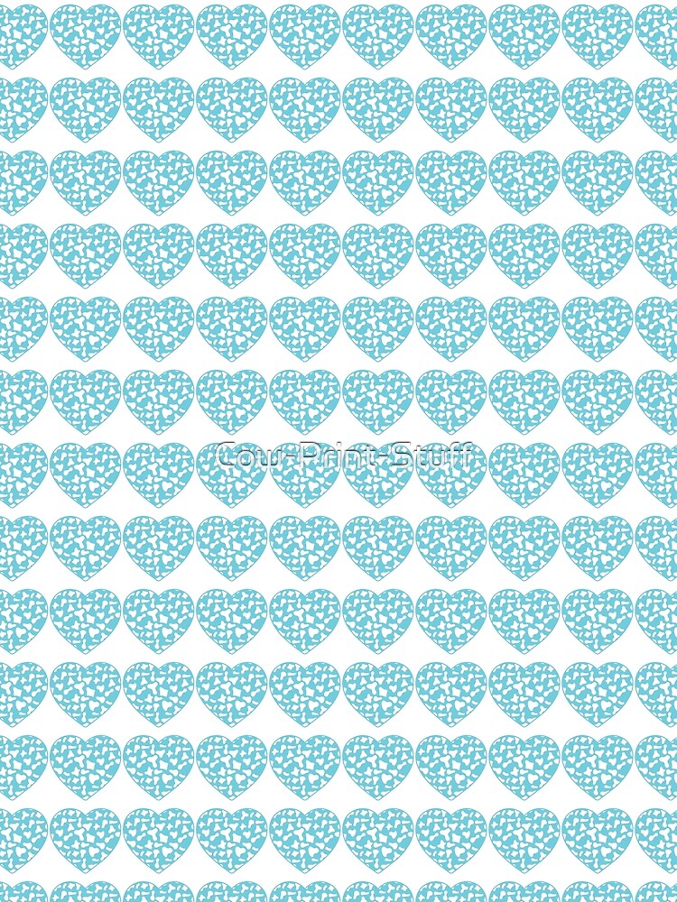 Regular Grid Small White Cow Patches on Light Blue - Adult & Kids T-Shirts, Sweatshirts & Hoodies apparel design preview 2