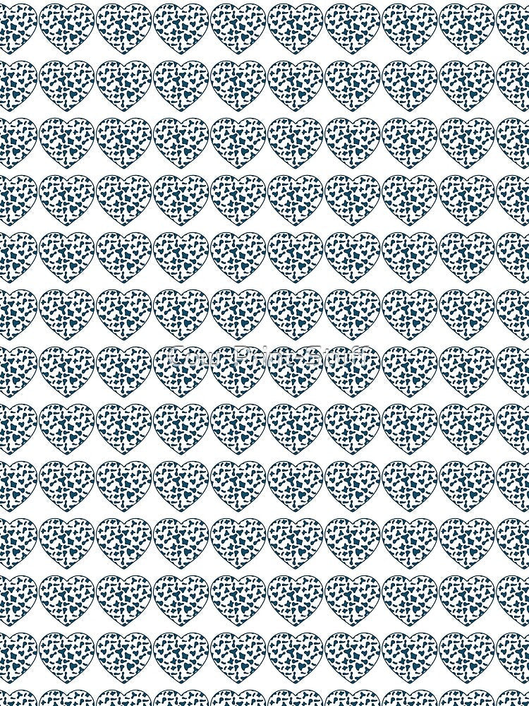 Regular Grid Royal Blue Purple Cow Patches on White - Adult & Kids T-Shirts, Sweatshirts & Hoodies apparel design preview 2