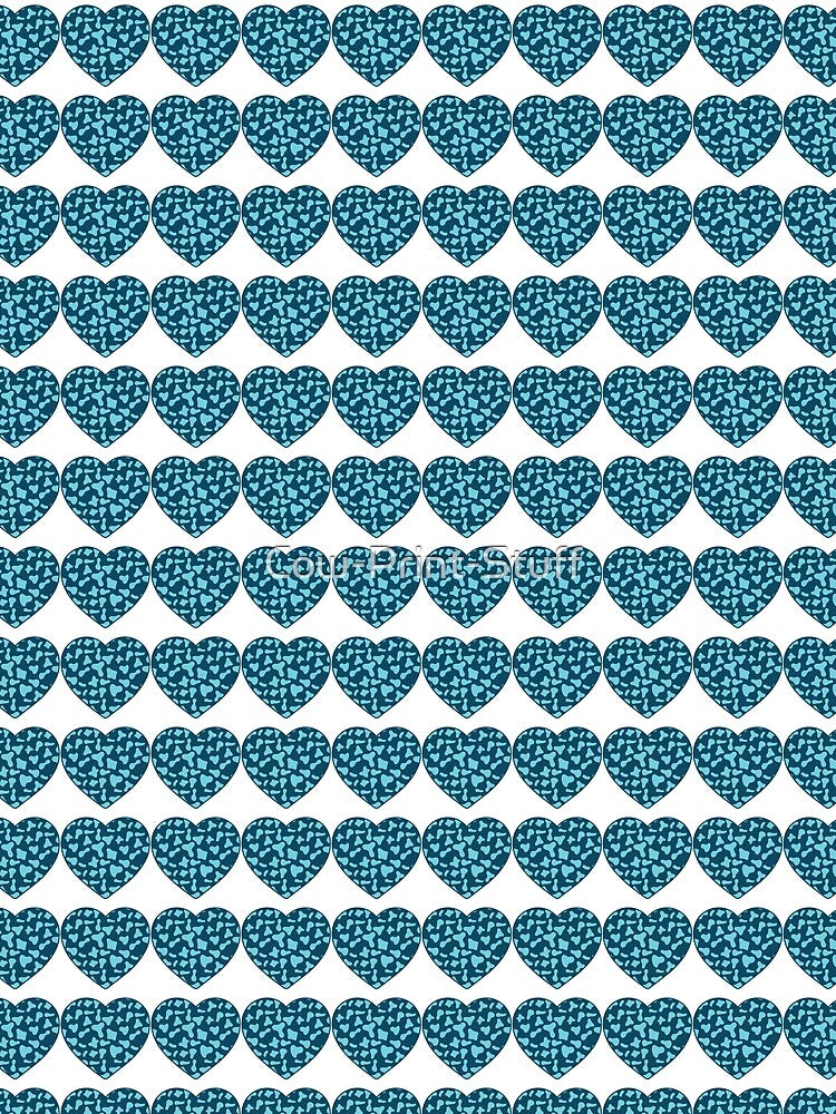 Regular Grid Small Light Blue Cow Patches on Royal - Adult & Kids T-Shirts, Sweatshirts & Hoodies apparel design preview 2