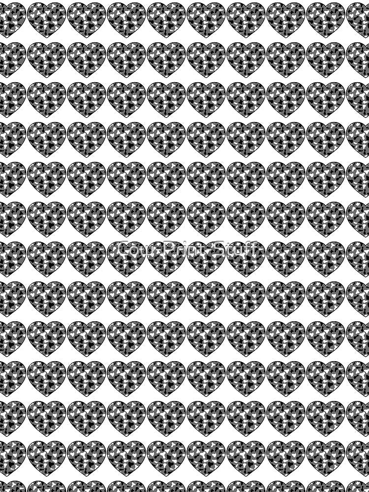 Regular Grid Small Black White Cow Patches on Grey - Adult & Kids T-Shirts, Sweatshirts & Hoodies apparel design preview 2