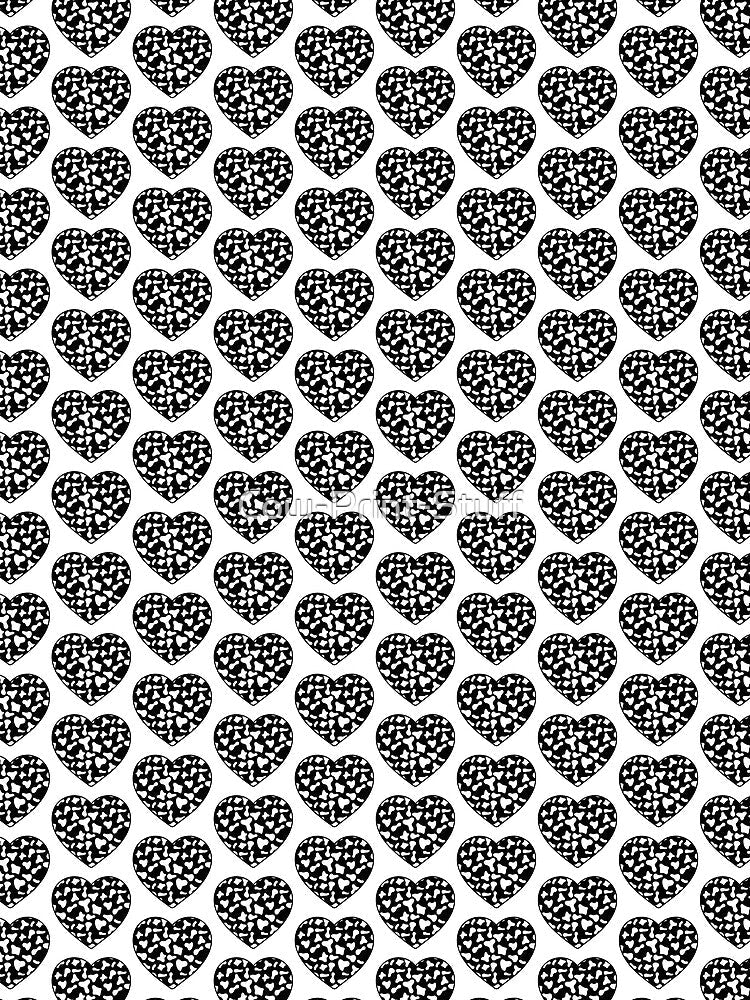 Offset Grid Small White Cow Patches on Black Cowhide - Adult & Kids T-Shirts, Sweatshirts & Hoodies apparel design preview 2