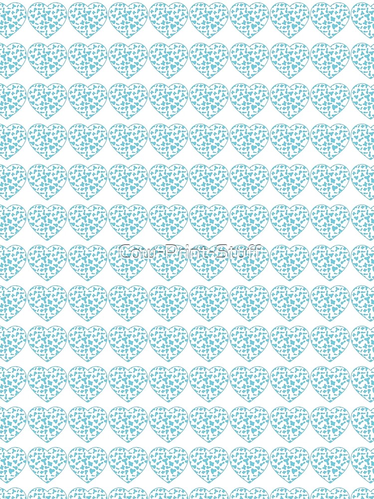 Regular Grid Small Light Blue Cow Patches on White - Adult & Kids T-Shirts, Sweatshirts & Hoodies apparel design preview 2