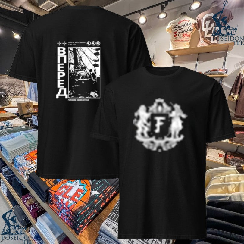 Forward Observations Coat Of Arms T-shirt Unisex T-shirt, Sweatshirt, Hoodie, Long Sleeve Tee - T-Shirt, Sweatshirt, Hoodie