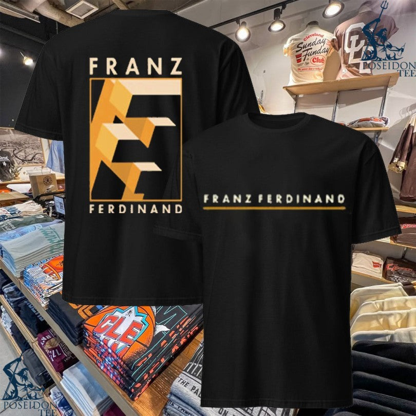 Franz Ferdinand Black Interlocked - Adult & Kids T-Shirts, Sweatshirts & Hoodies apparel design preview 1