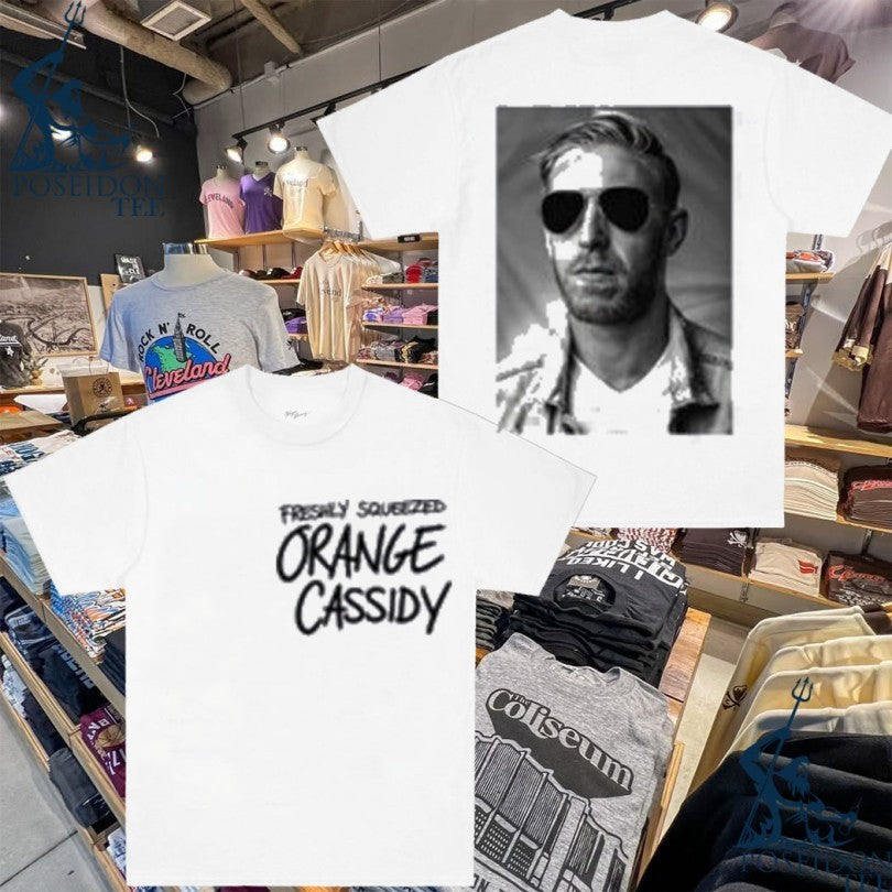 Freshly Squeezed Orange Cassidy Long T-shirt Unisex T-shirt, Sweatshirt, Hoodie, Long Sleeve Tee - T-Shirt, Sweatshirt, Hoodie